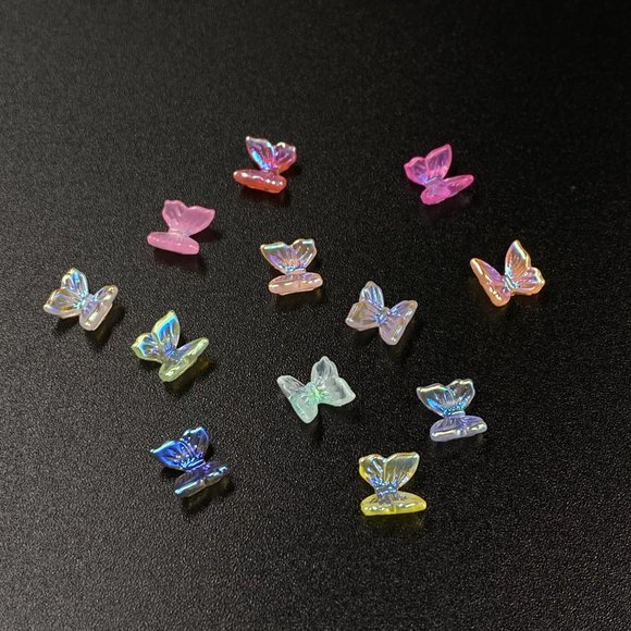 Irradiance 3D Butterflies nail charms with box - Picture 2 of 4